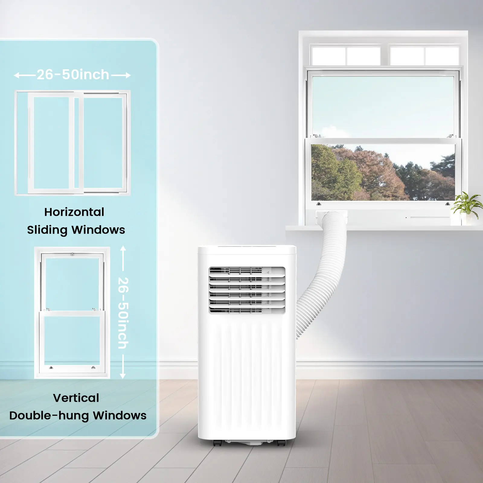 💥 Clearance sale⚡8000-10000 BTU Portable Air Conditioners, Quiet, Smart, Energy-Saving, Multi-functional Air Conditioner