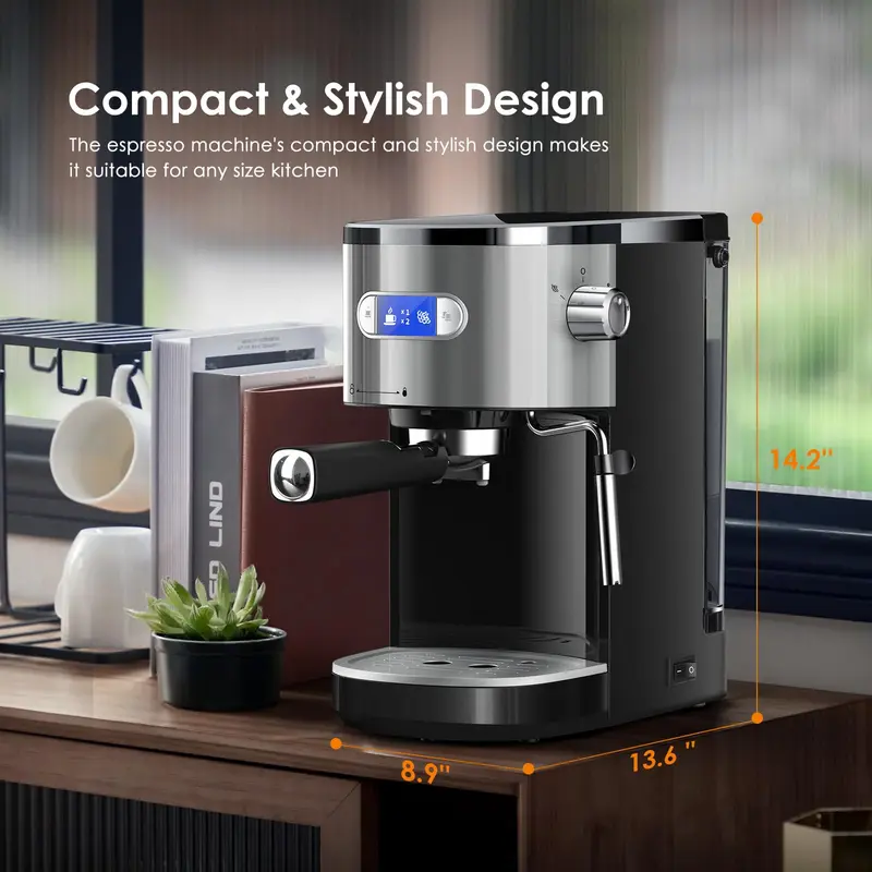 Semi-Automatic Espresso Machine, 20Bar