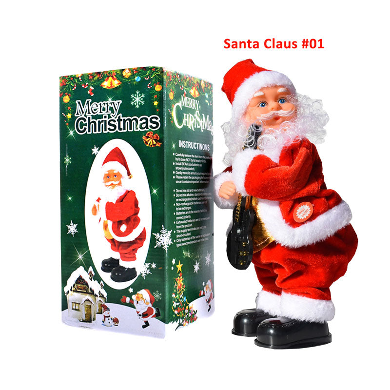 Electric dance musical Santa Claus/Electric hip shaking Santa Claus