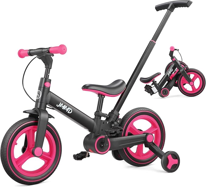 🏭 Factory Promotion – 6-in-1 Toddler Bike & Stroller with Training Wheels 🚲✨