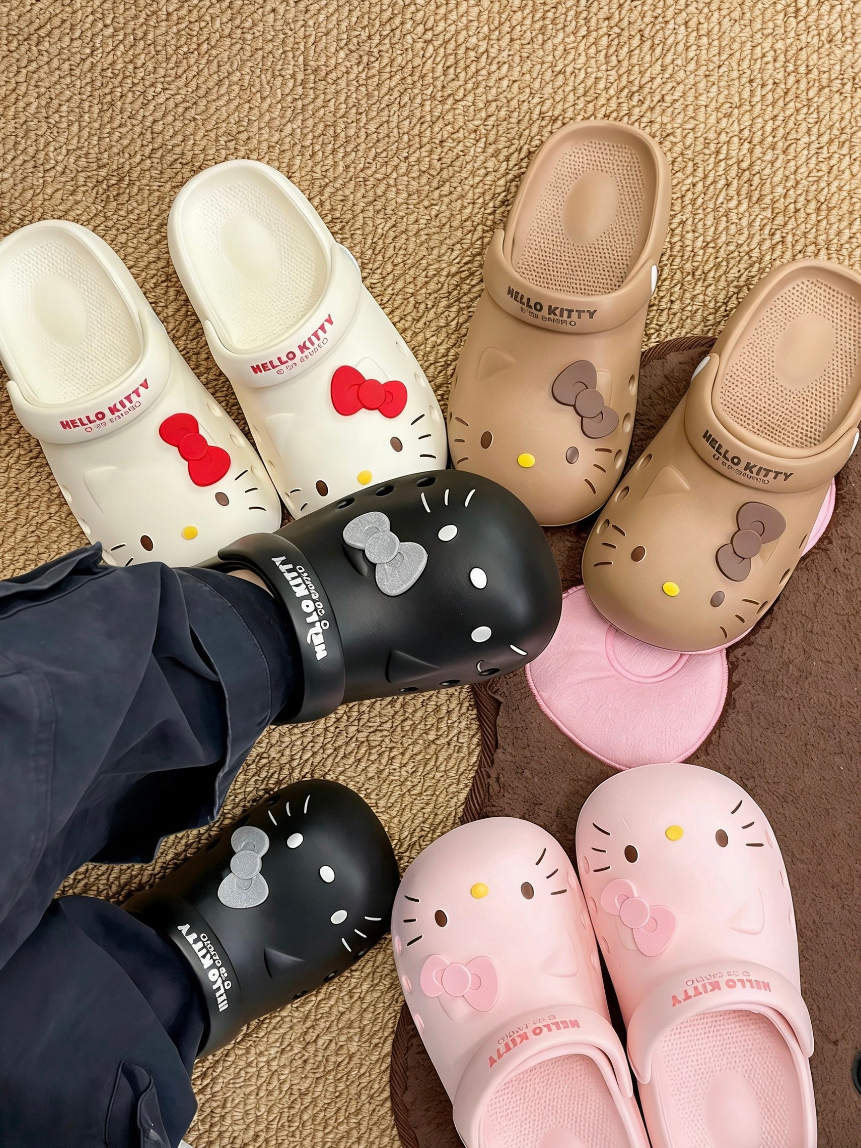 Hello Kitty Clogs Shoes Casual Summer Sandals
