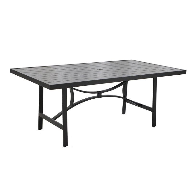 Mackinnon Rectangular 6 - Person 73'' Long Dining Set with Cushions