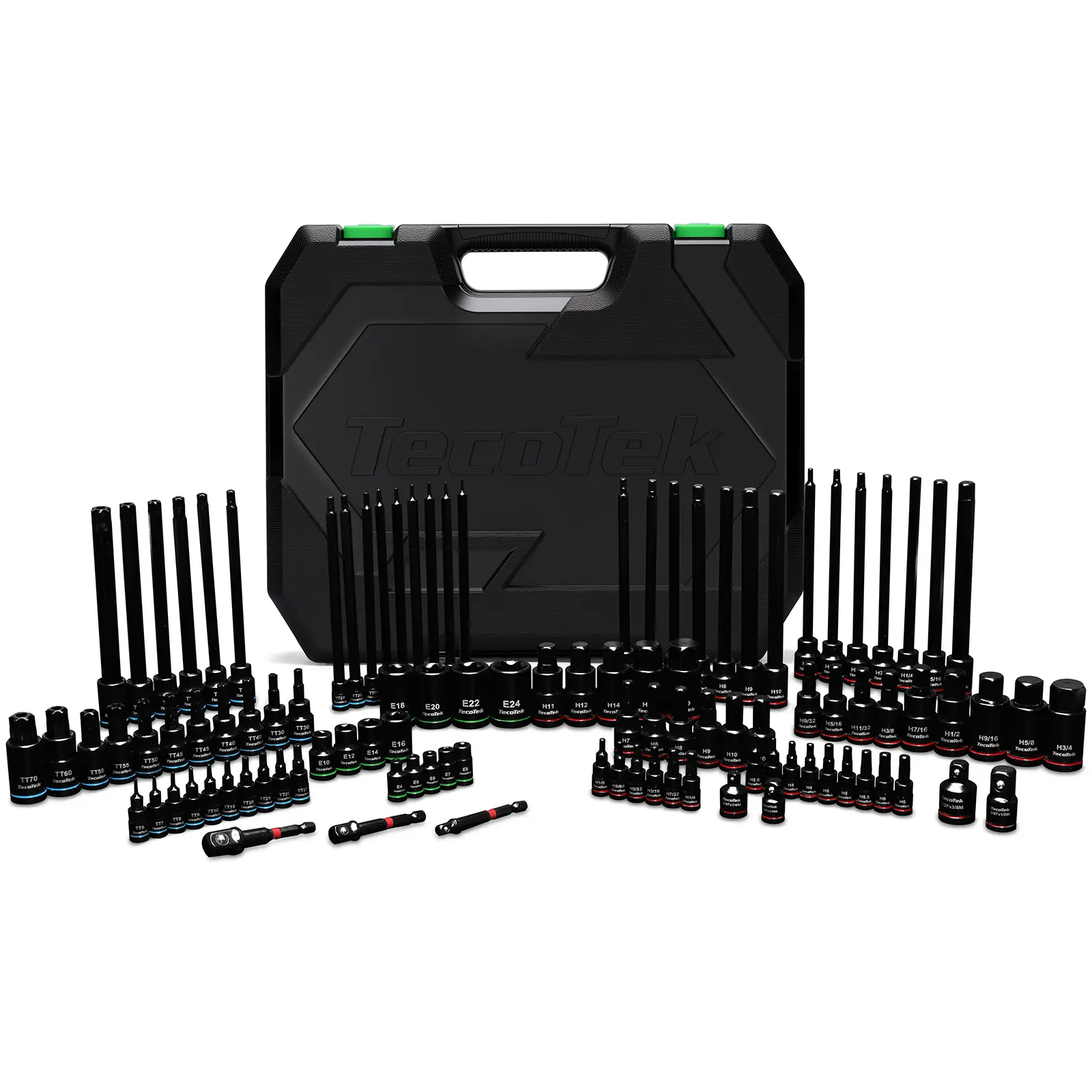 105PCS Master Allen & Torx Bit Socket Set CR-V & S2 Steel