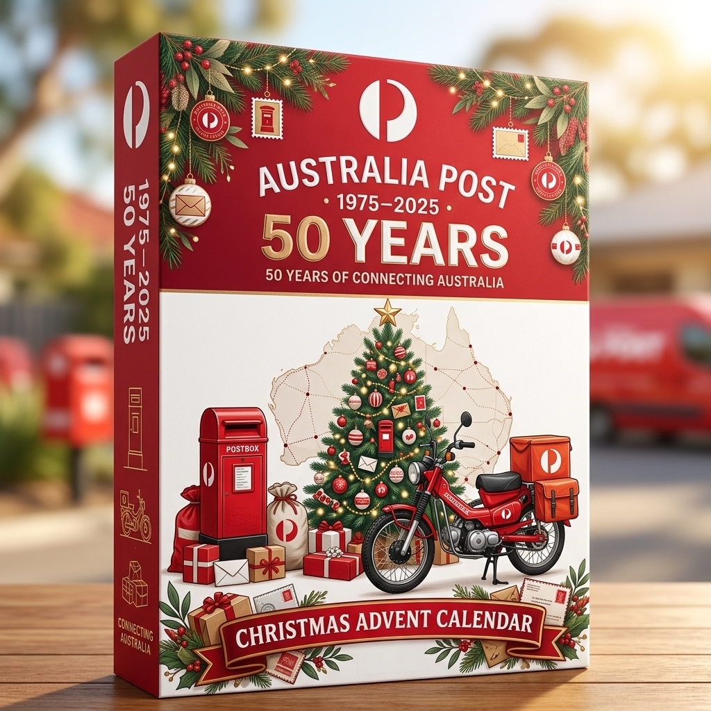 Australia Post 50 Years Christmas Advent Calendar