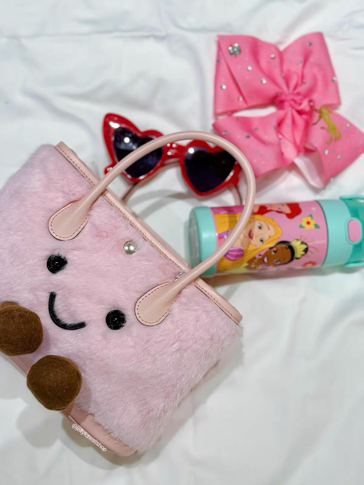 Girly Plush Fluffy Bag Handbags Tote Bag
