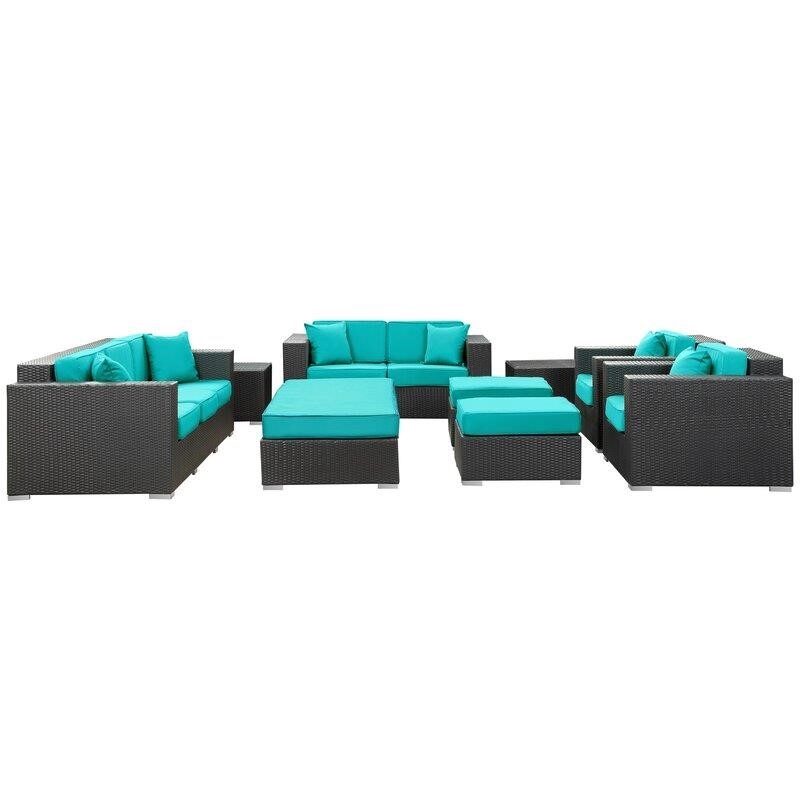 Eclipse 7 - Person Seating Group with Cushions