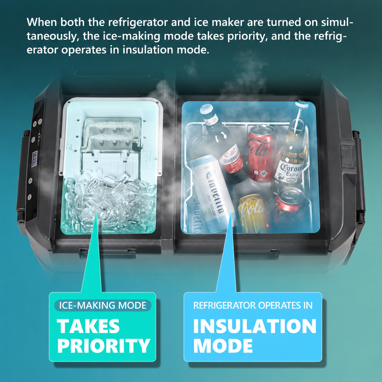 🔥 Limited-Time Deal | 48QT Portable Electric Cooler with Built-In Ice Maker