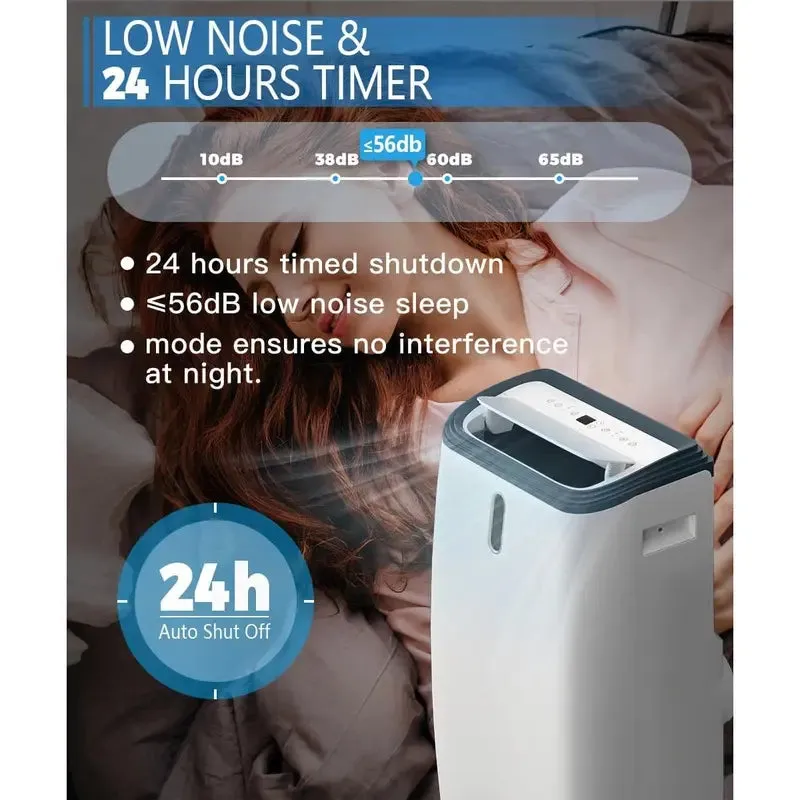 🔥 Summer Flash Sale | 14000 BTU Portable Air Conditioner – Fast Cooling for Rooms Up to 700 sq.ft, No Installation Needed