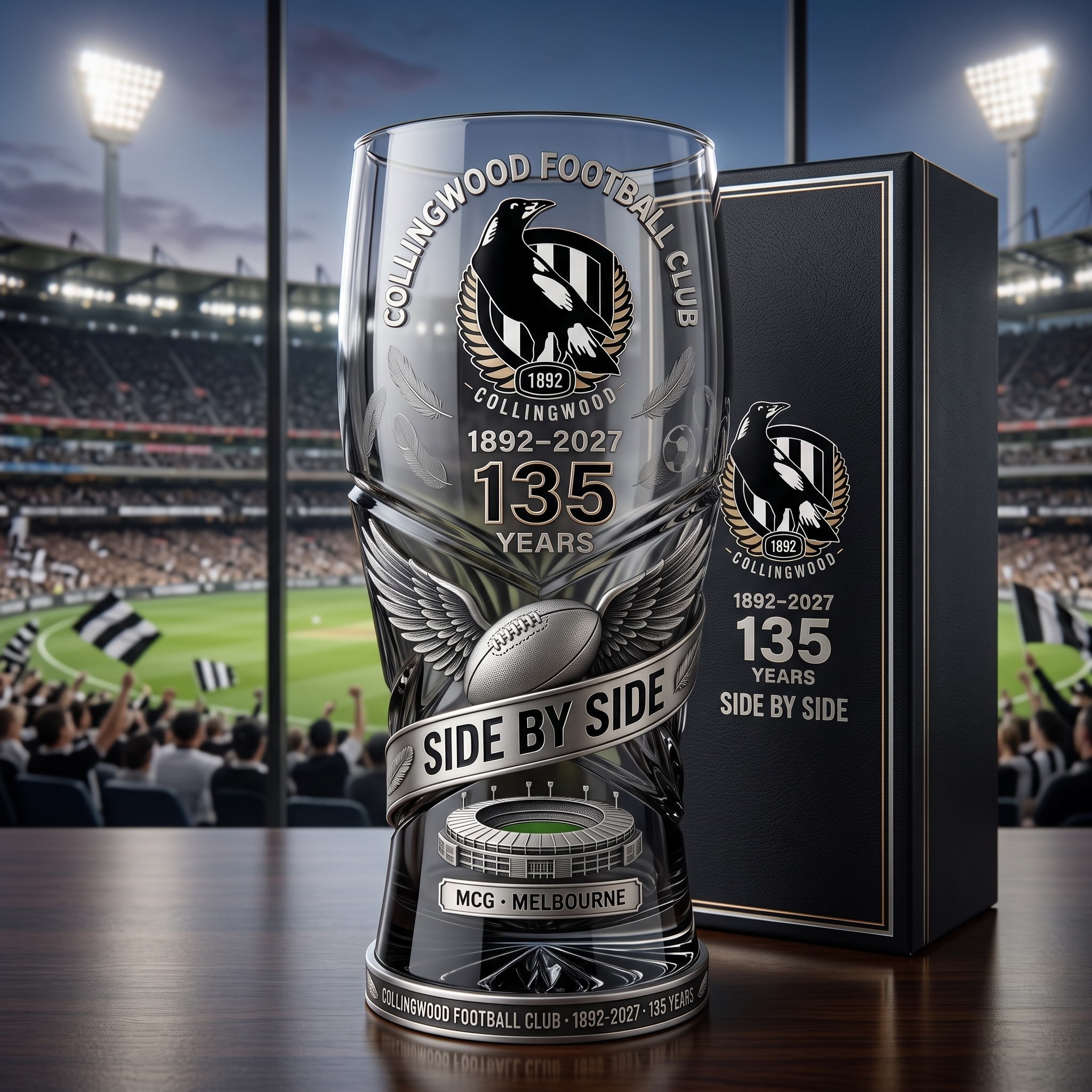 135th Anniversary Collectable Glass