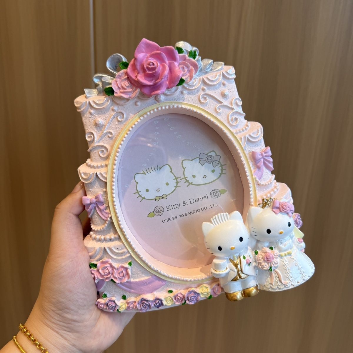HelloKitty & Danie Photo Frame Ornaments Wedding Gifts