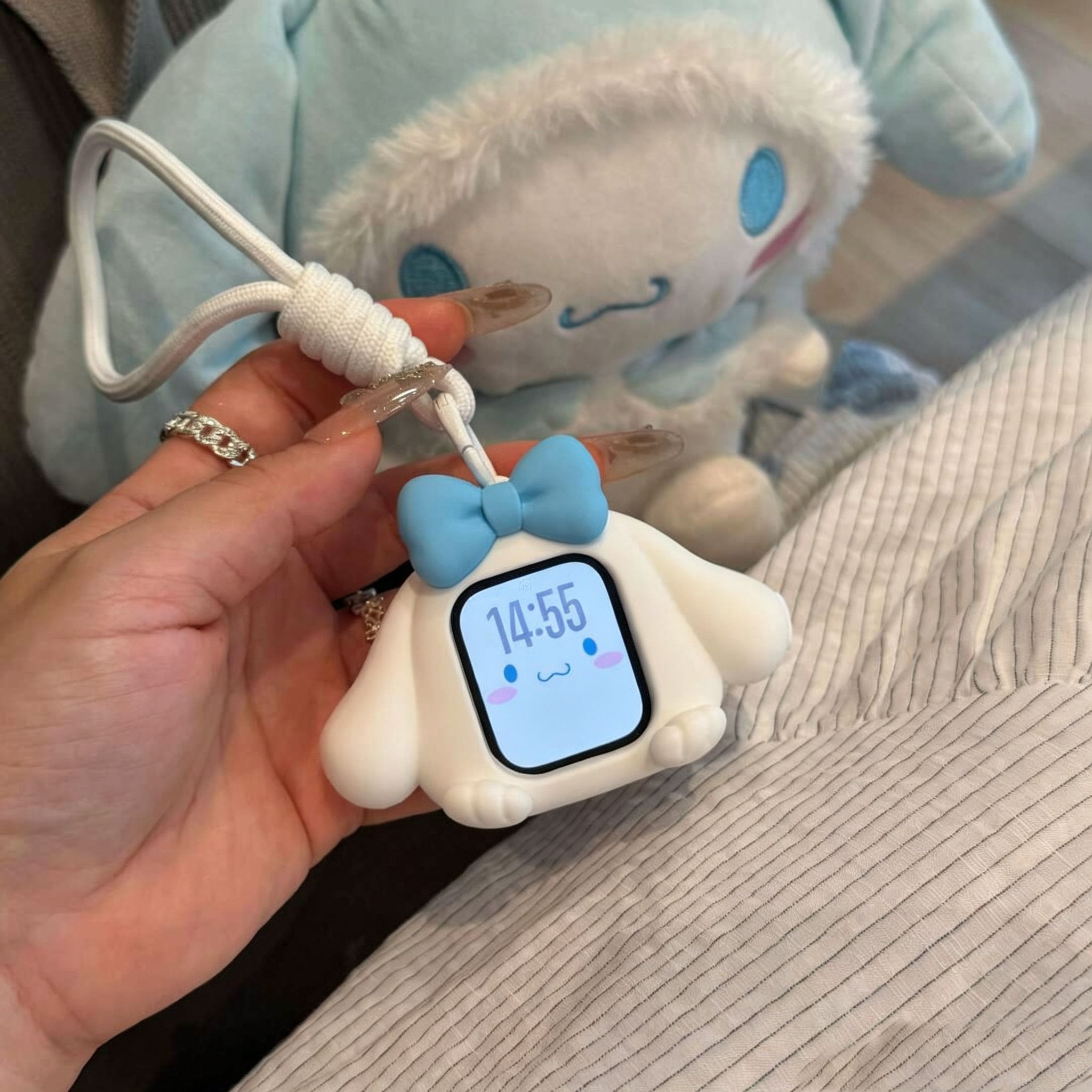 Hellokitty Shape Silicone Apple Watch Case