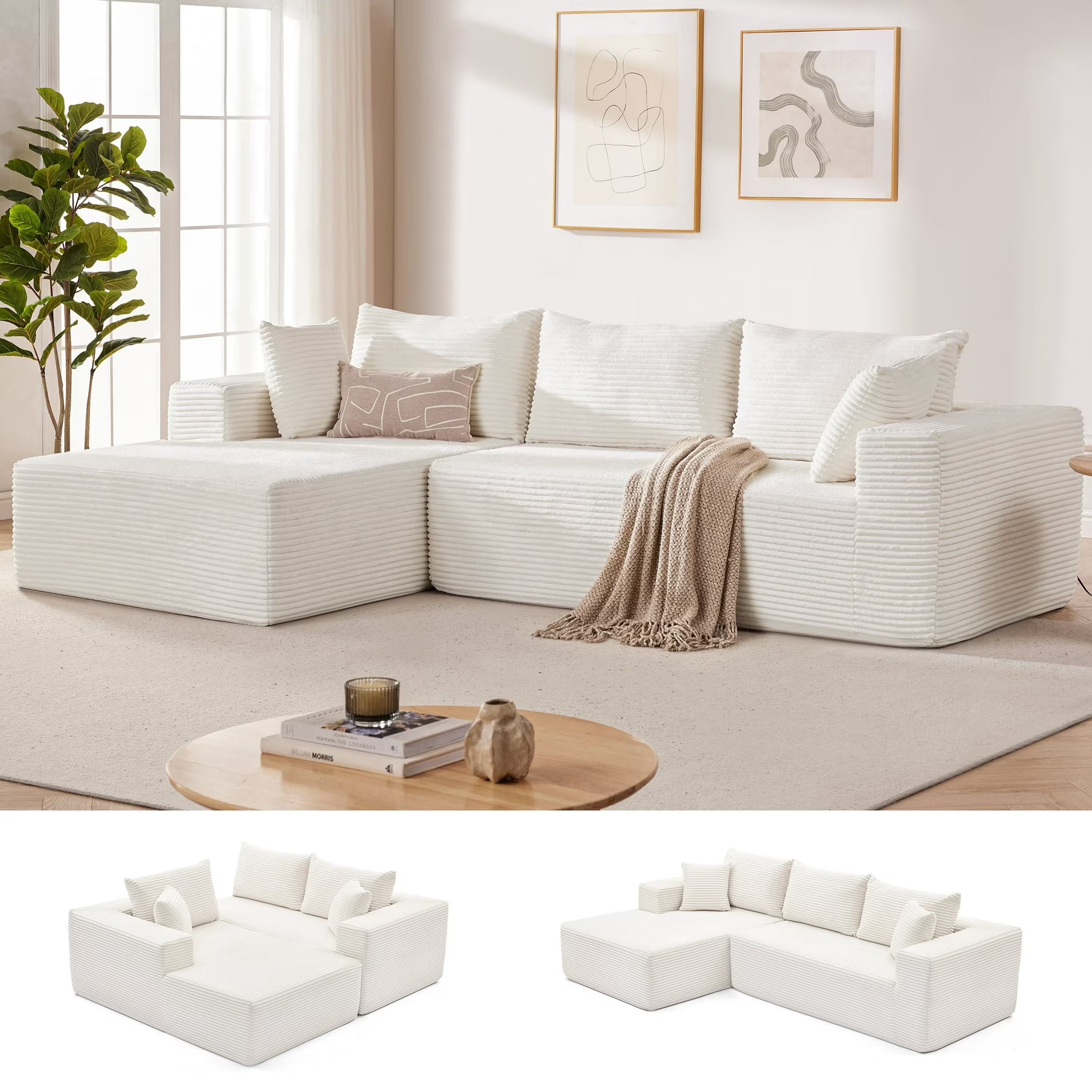 Lumen Boneless Cloud Couch 