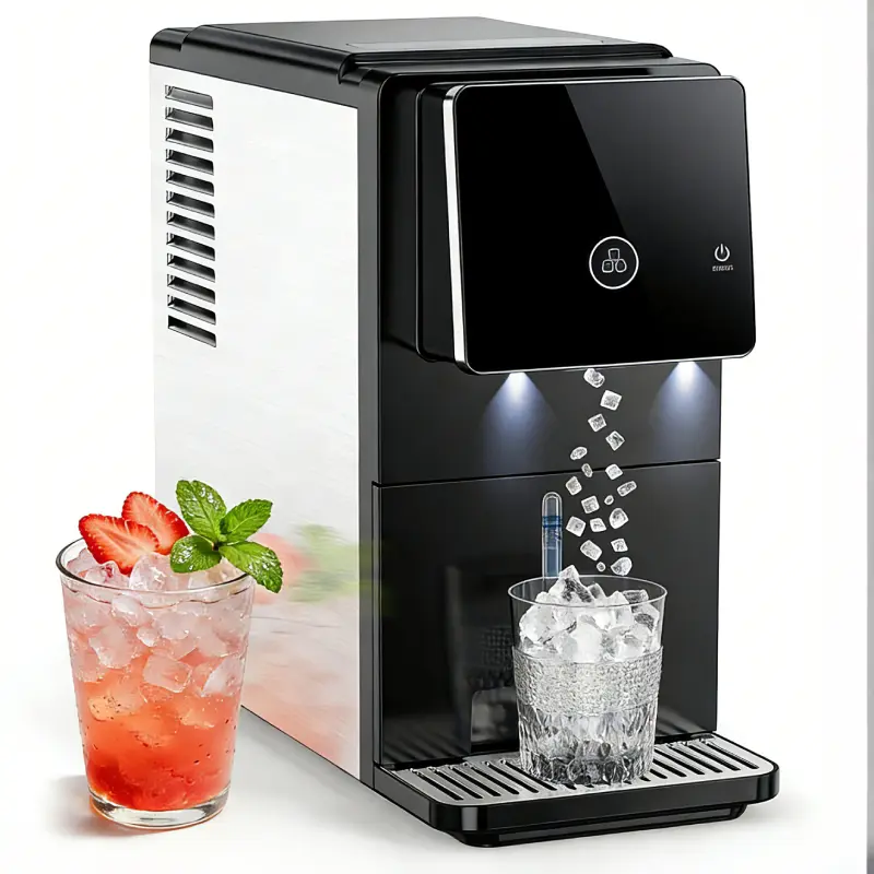 15-Min Nugget Ice Maker | Self-Dispensing, 33lbs/Day, Auto Clean