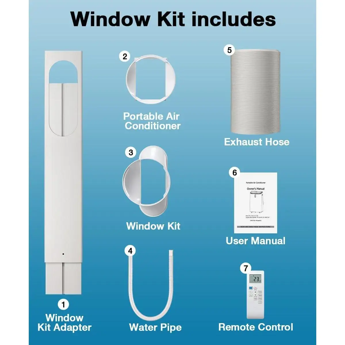 12000BTU-14000BTU Portable Air Conditioner