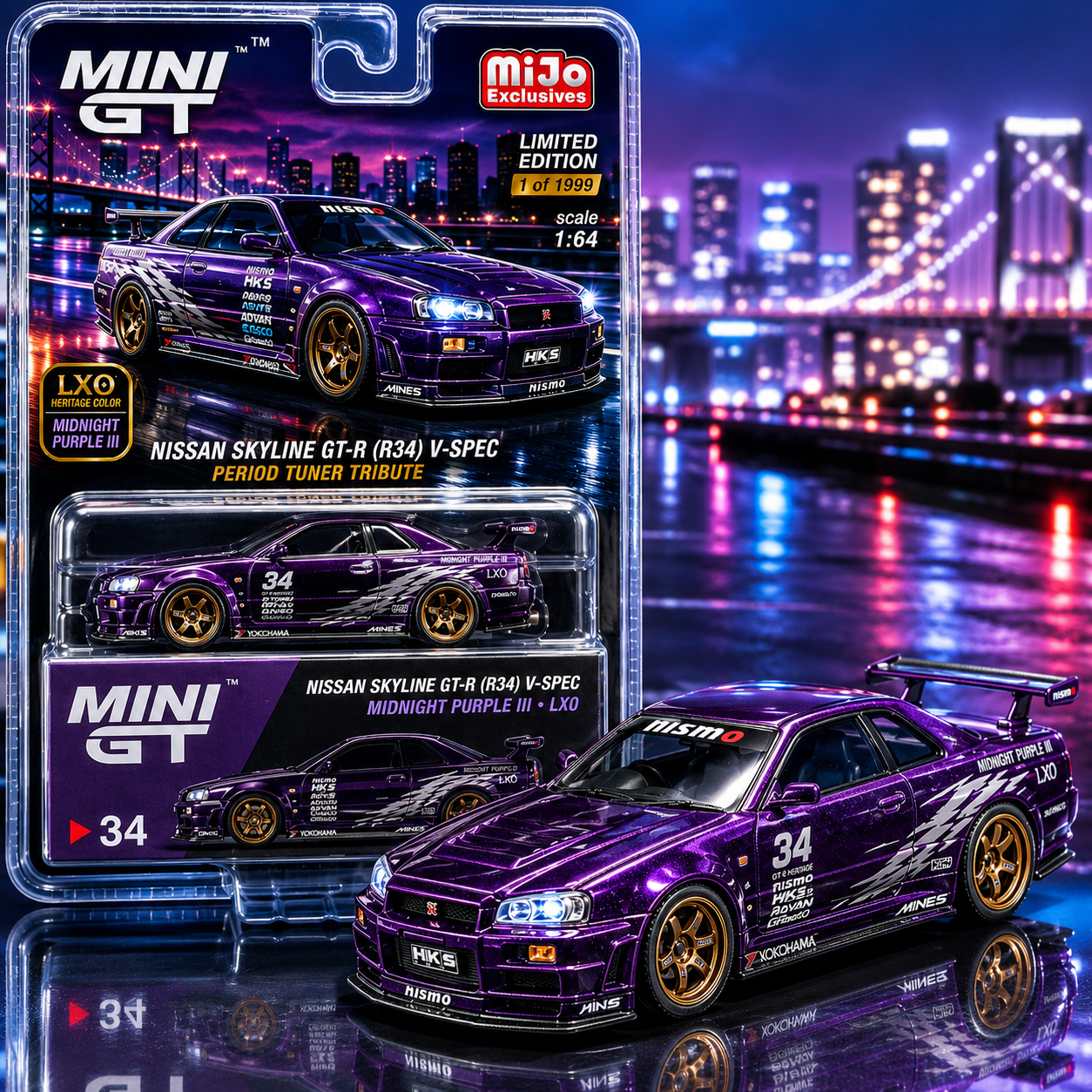JDM Street Legend 1:64 Die-Cast Model