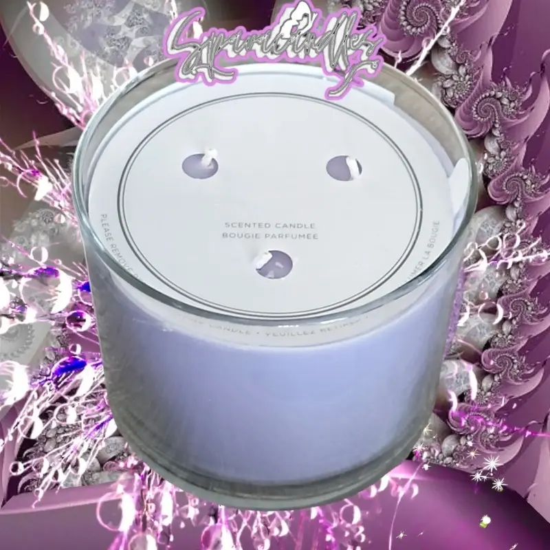 Black Cherry Fruit Pop 3 wick Candle - Essential Oils 14.5 oz