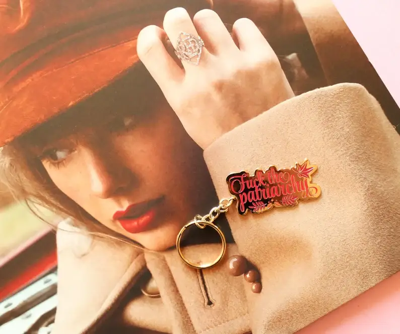 F*ck the Patriarchy Keychain