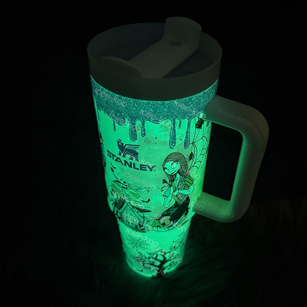 Eunice Sally x Jack Skellington 40oz Tumbler