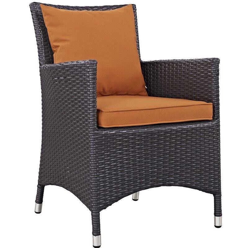 Brentwood Rectangular 10 - Person Dining Set with Cushions