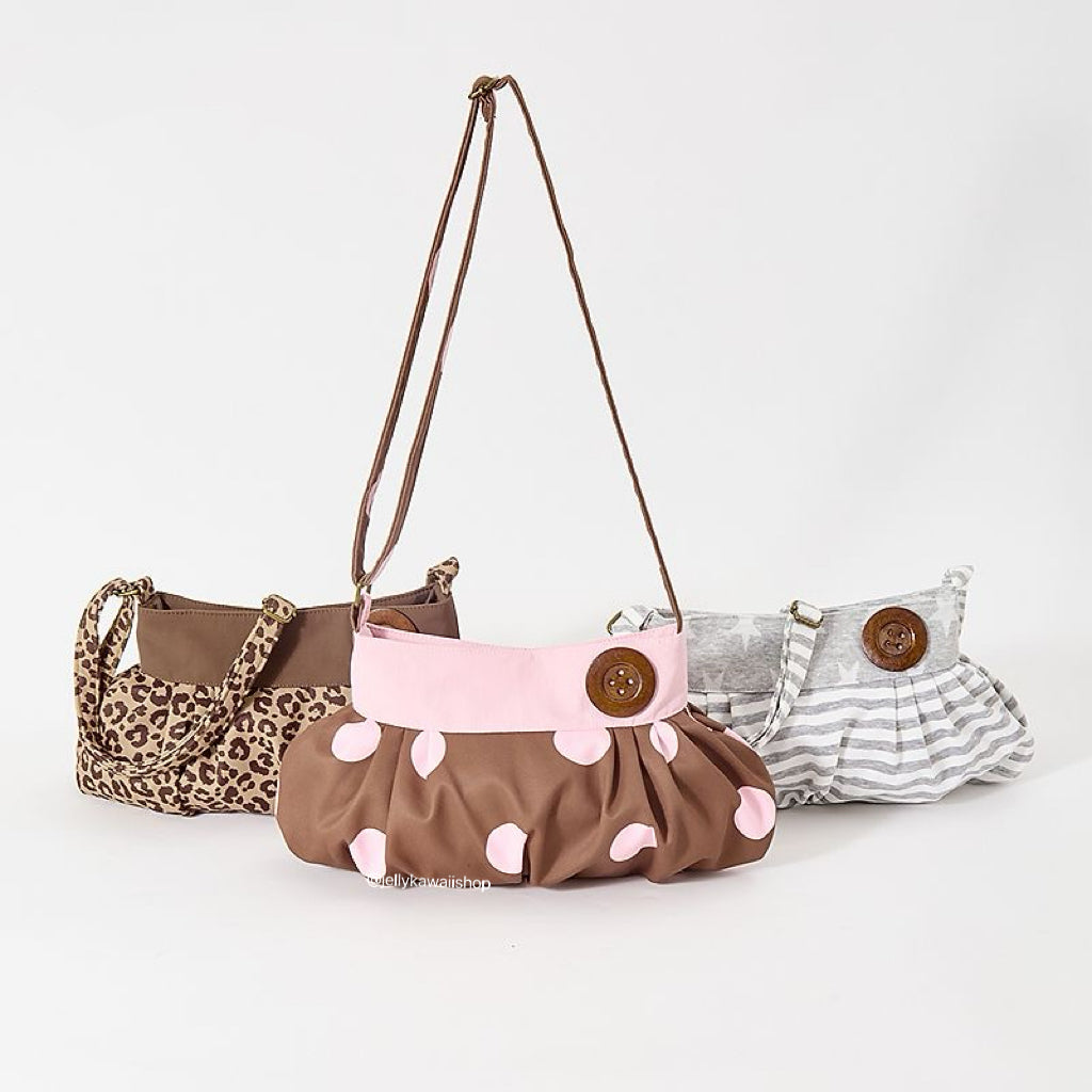 Girly Button Shoulder Bag
