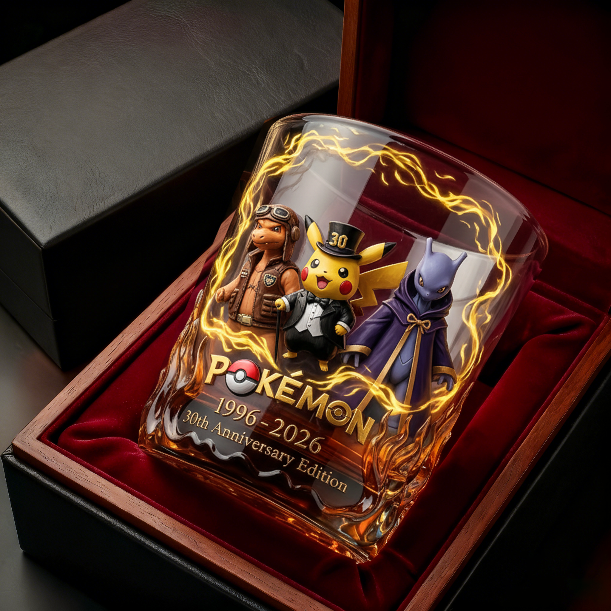30th Anniversary Collector Whisky Glass | Commemorative Decor Drinking Glass