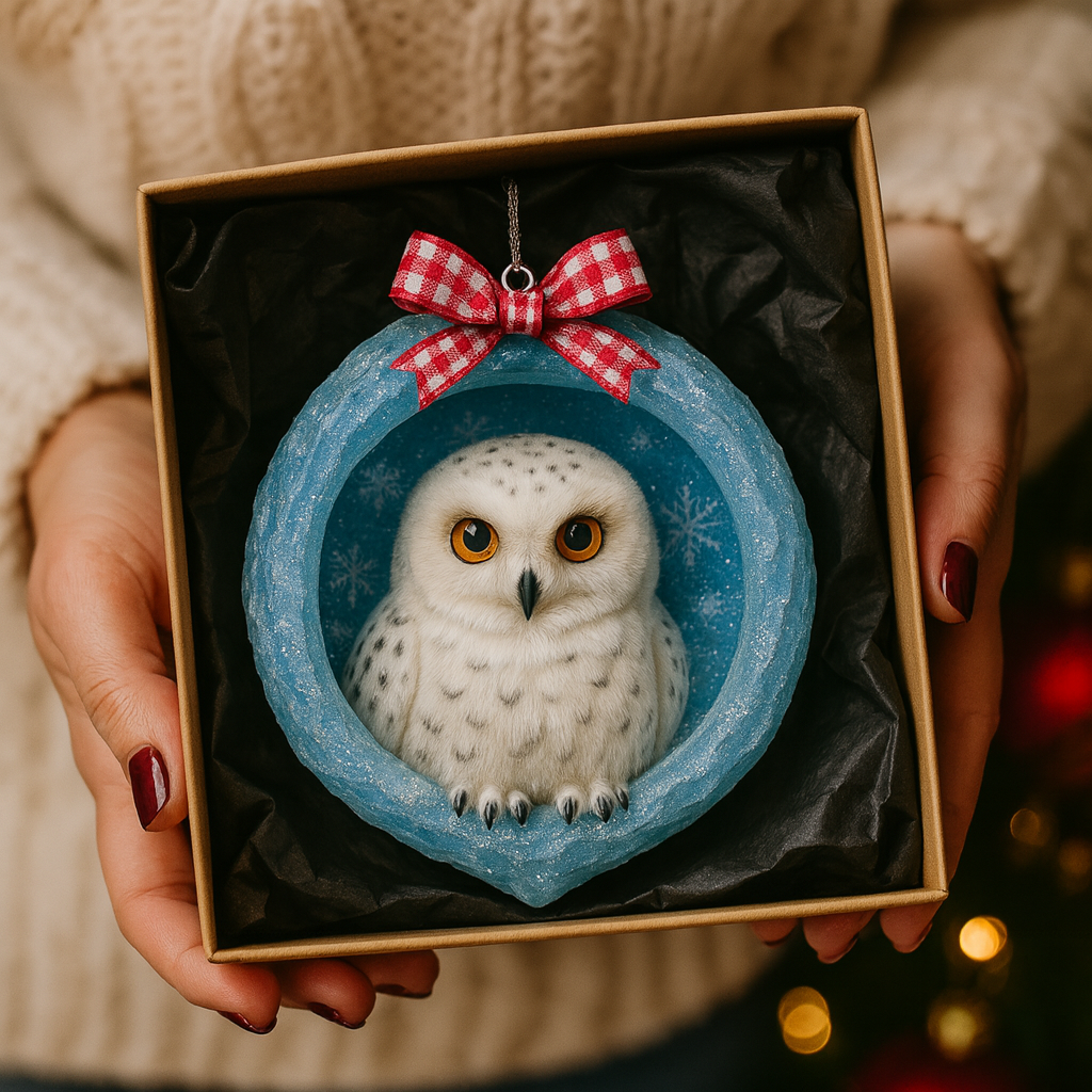 Ice Crystal Cave Animal Ornaments