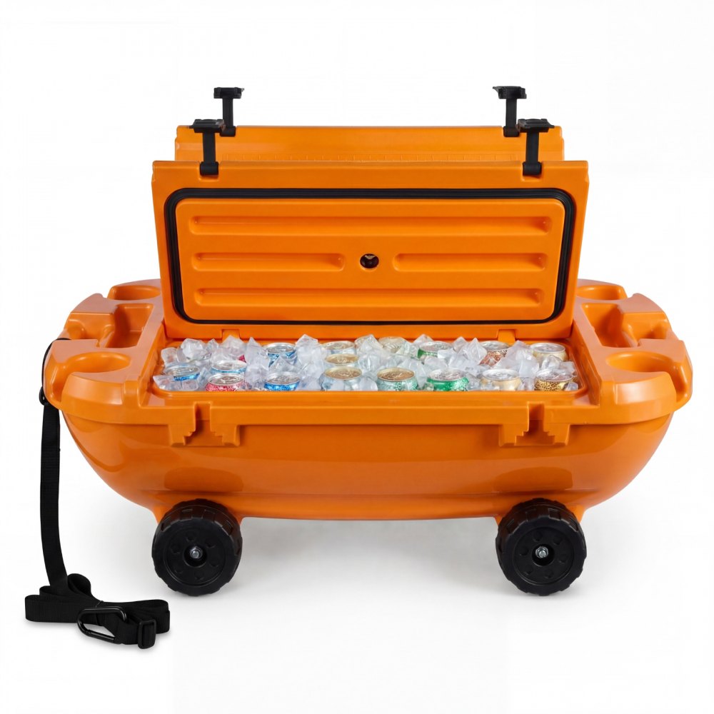 🔥 Summer Deal | 40QT Floating Cooler with Dry Storage & Tow Rope