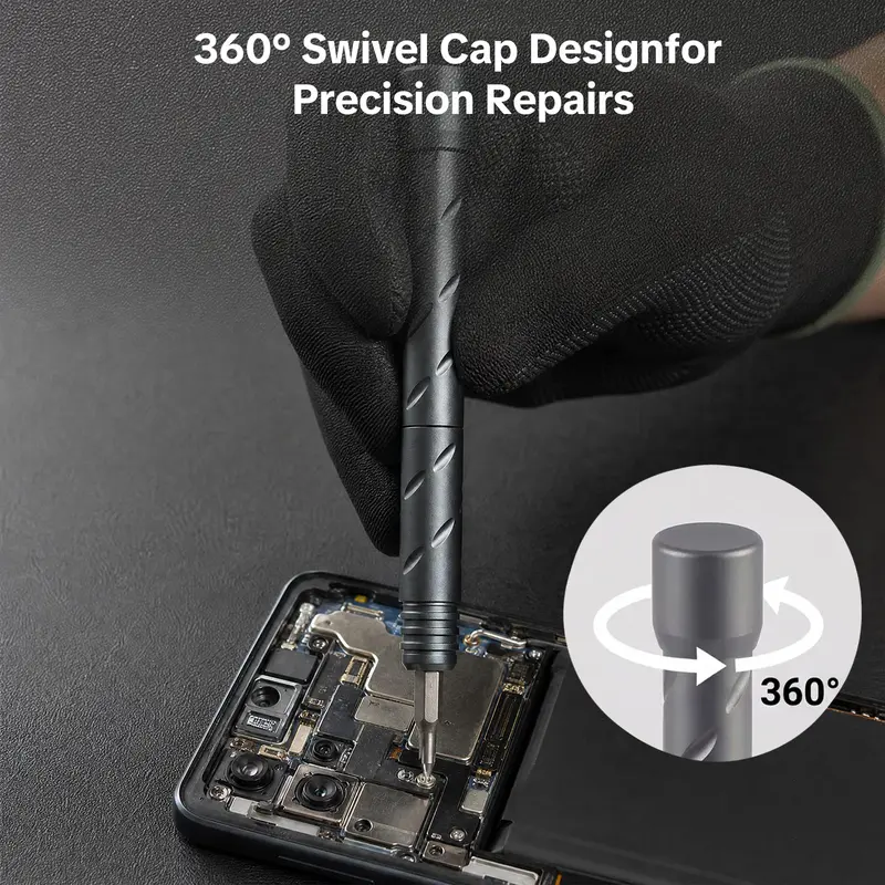 🔨55 In 1 Magnetic Screwdriver Set 360° Handle Special Bits for PC Chassis & Home Appliance Repair
