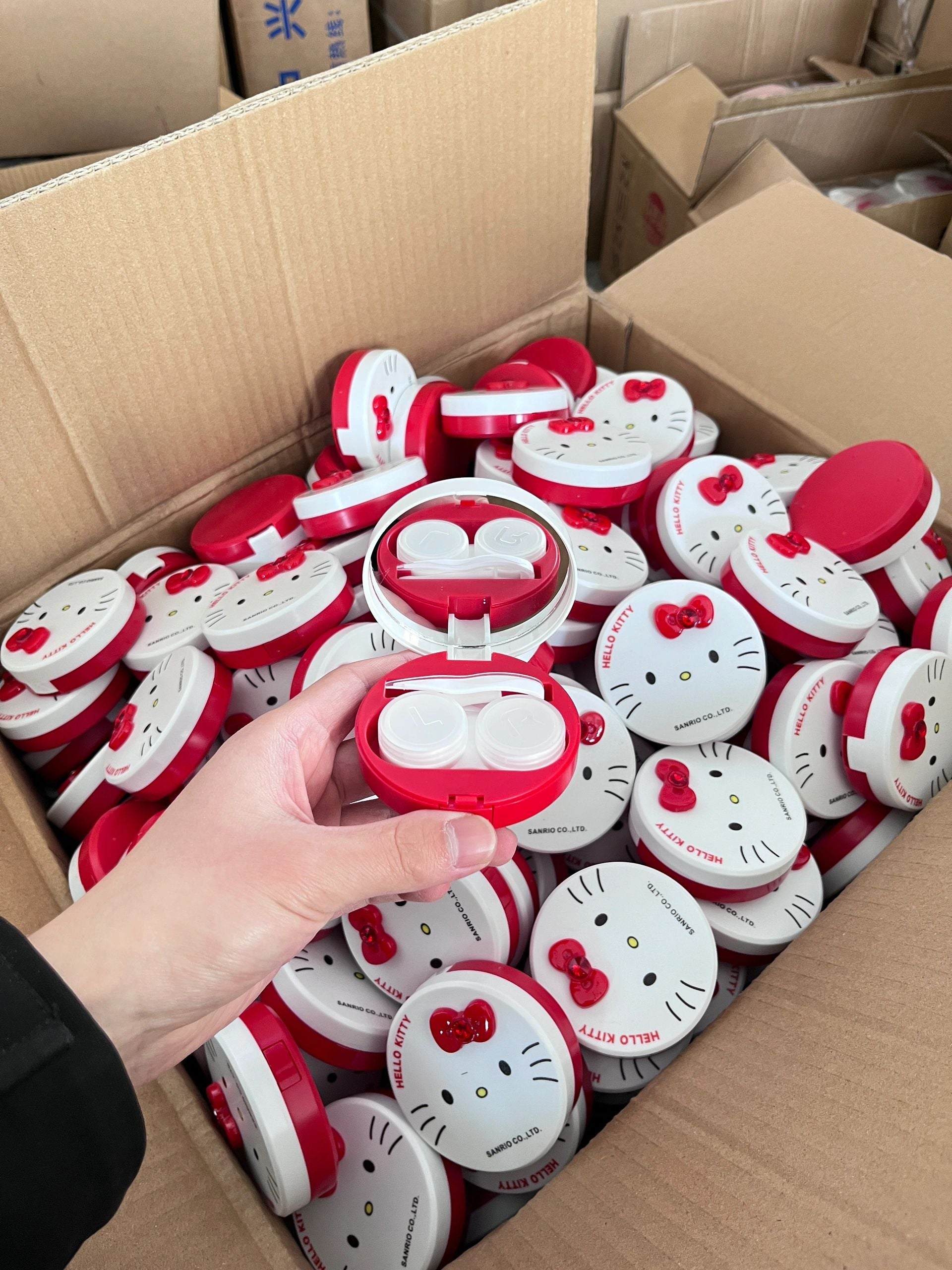 Hellokitty Contact Lens Case