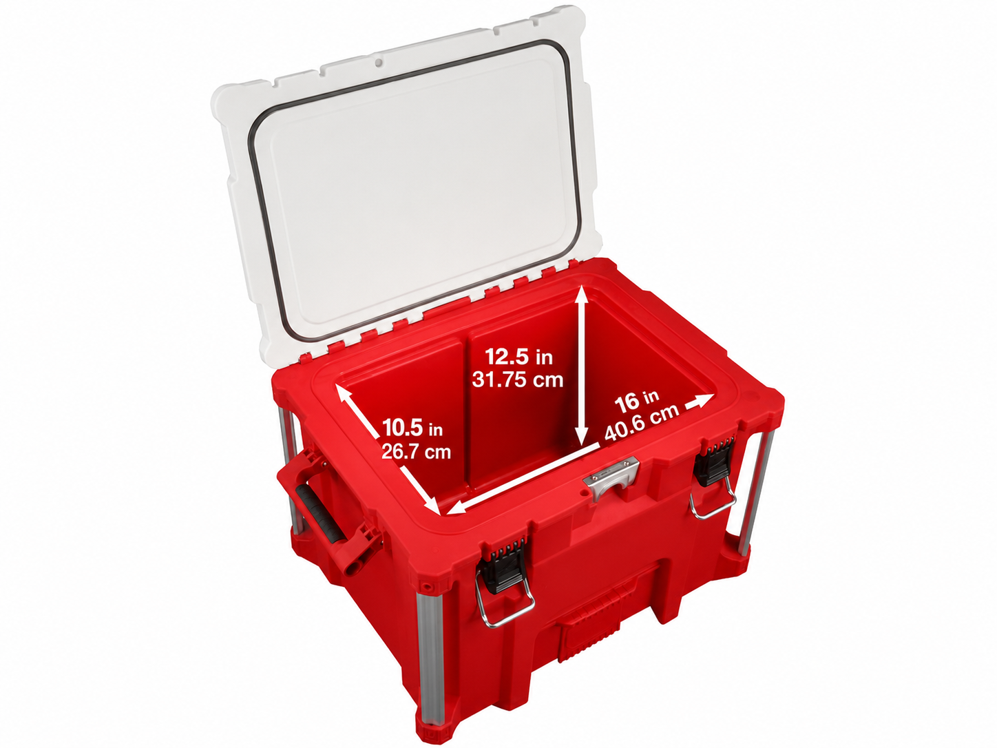 🔥 40QT Heavy-Duty XL Cooler Box – Portable Ice Chest with Cutting Board Divider & Storage Tray