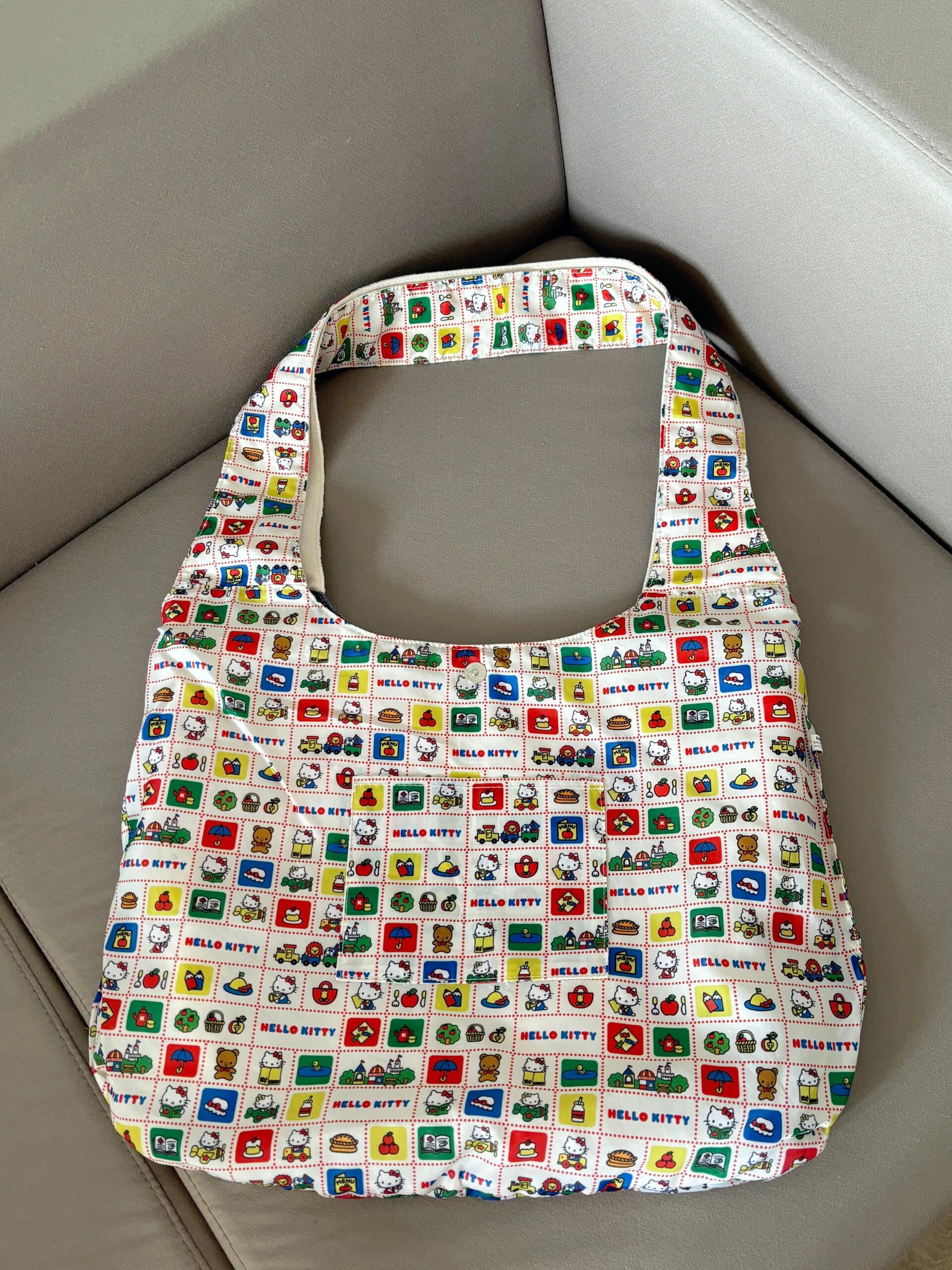 Hellokitty Tote Bag Shopping Bag Gym Bag Cat Lunch Bag
