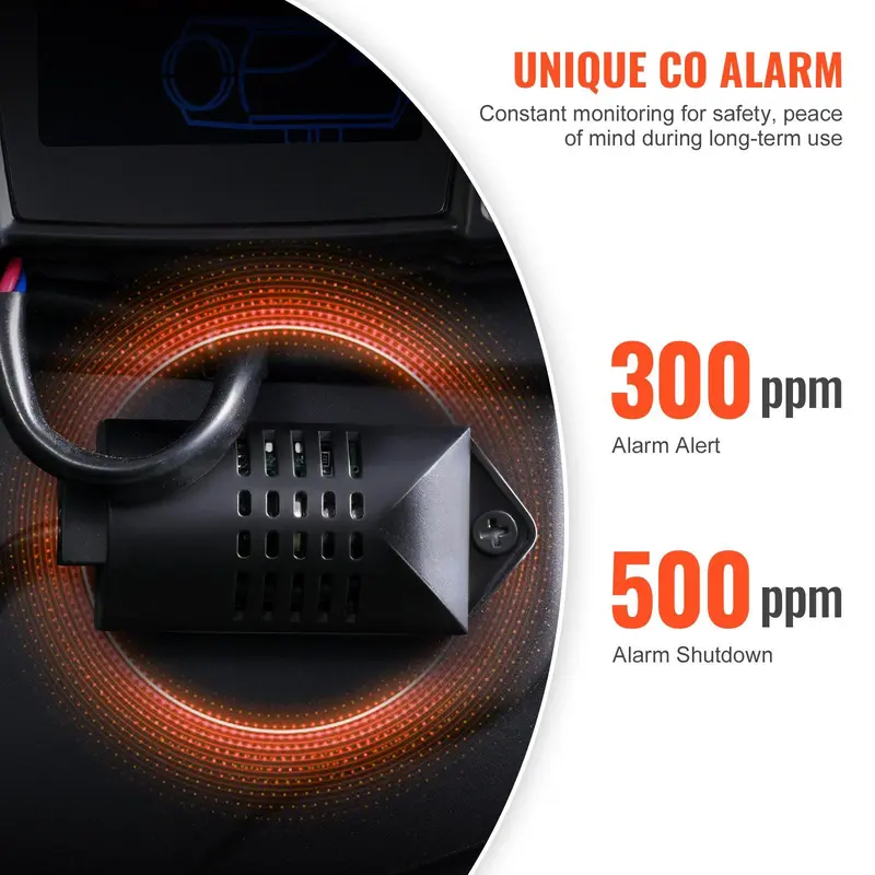 8KW Diesel Air Heater with CO Alarm