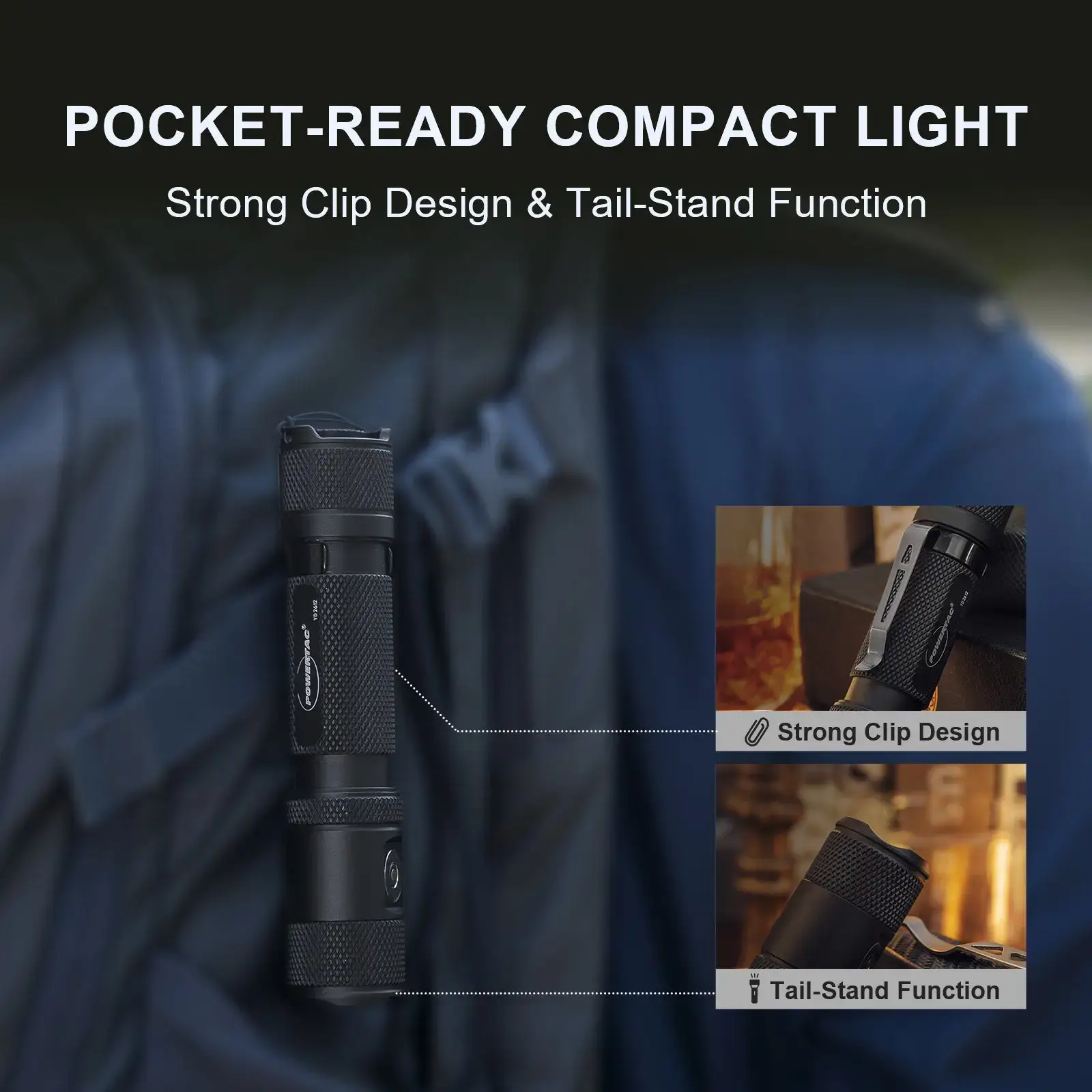 Gen3 - 2,030 Lumen EDC High Power Flashlight