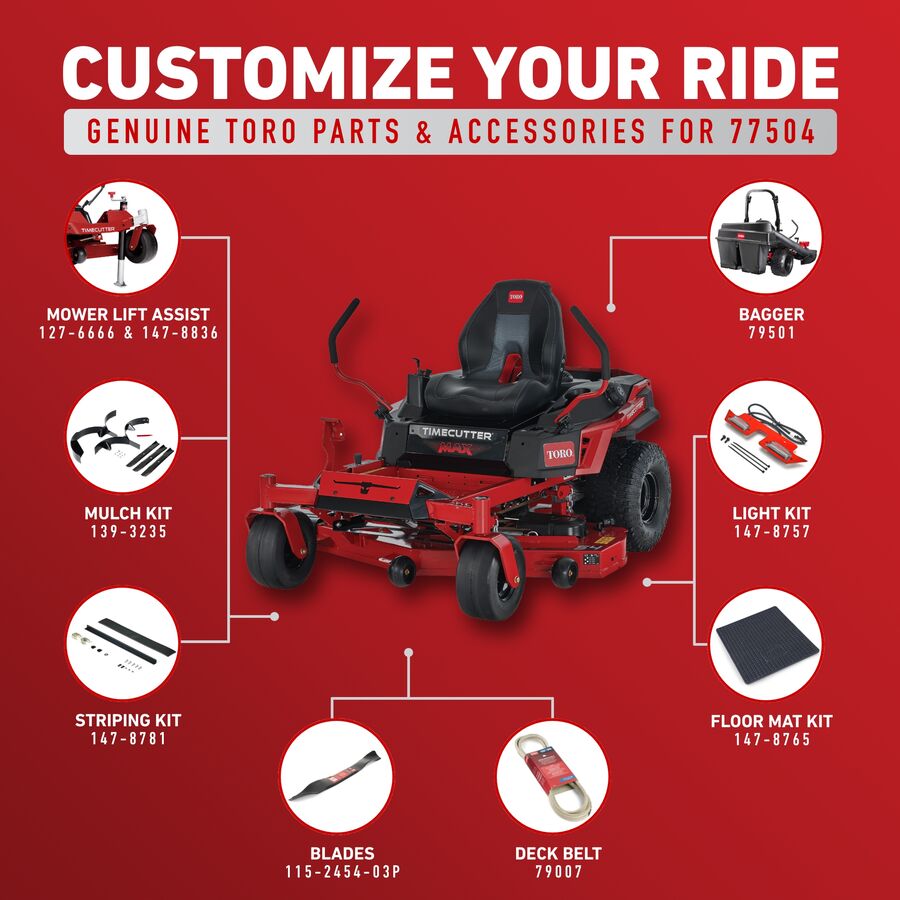 54 in. (137 cm) TimeCutter® Max Zero Turn Mower