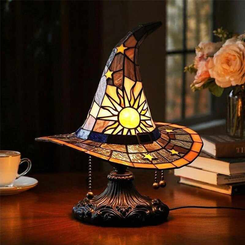 🔥Magical Halloween Stained Glass-Style Lamps – 50% OFF Today🎁