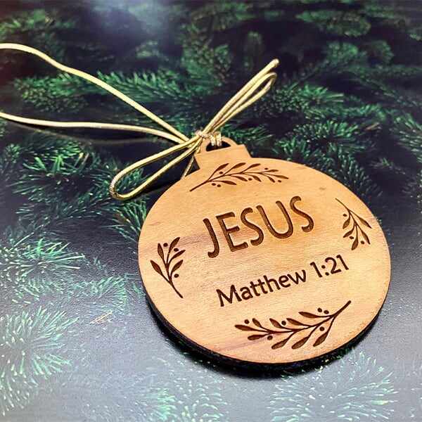 Names Of Jesus Ornaments (25 Pcs) - Final Clearance – While Quantities Last