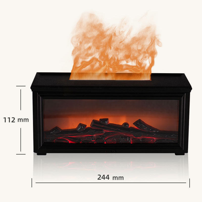 Humidifier With Vintage Fireplace