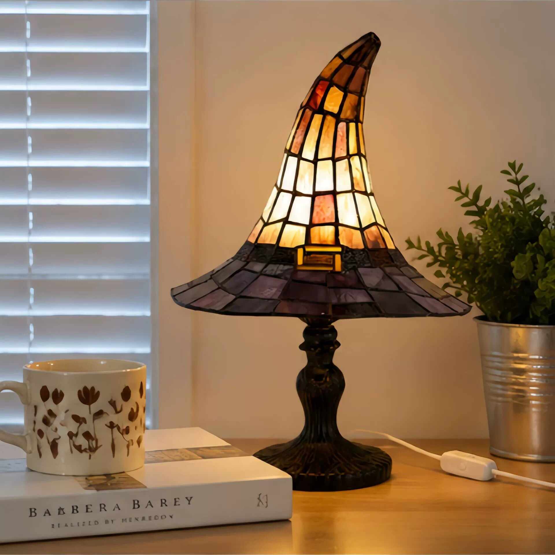 🔥Magical Halloween Stained Glass-Style Lamps – 50% OFF Today🎁