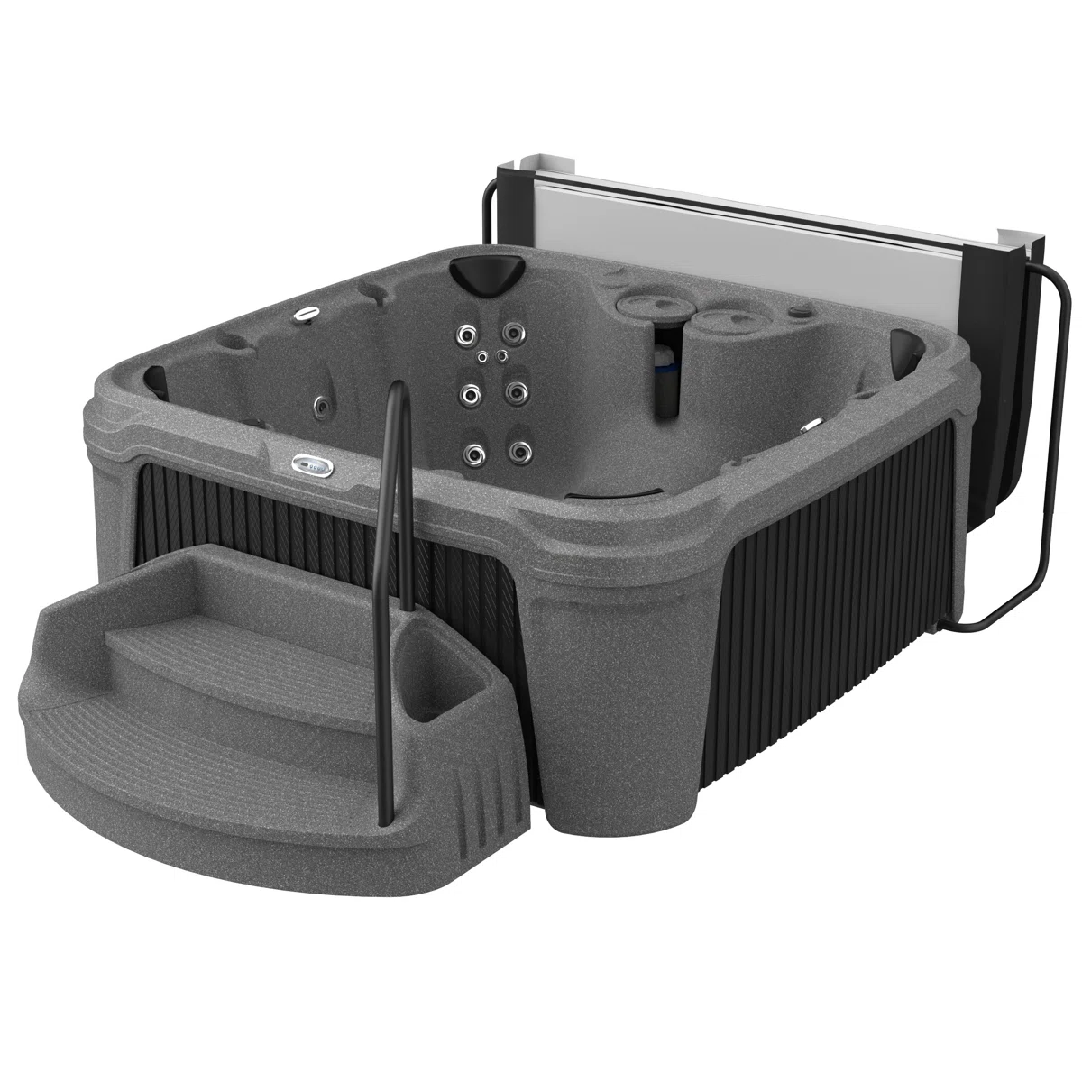 DayDream 3500 Ensemble 7-Person 35-Jet Plug & Play Hot Tub with Ozonator AR4-HU2-WTBE