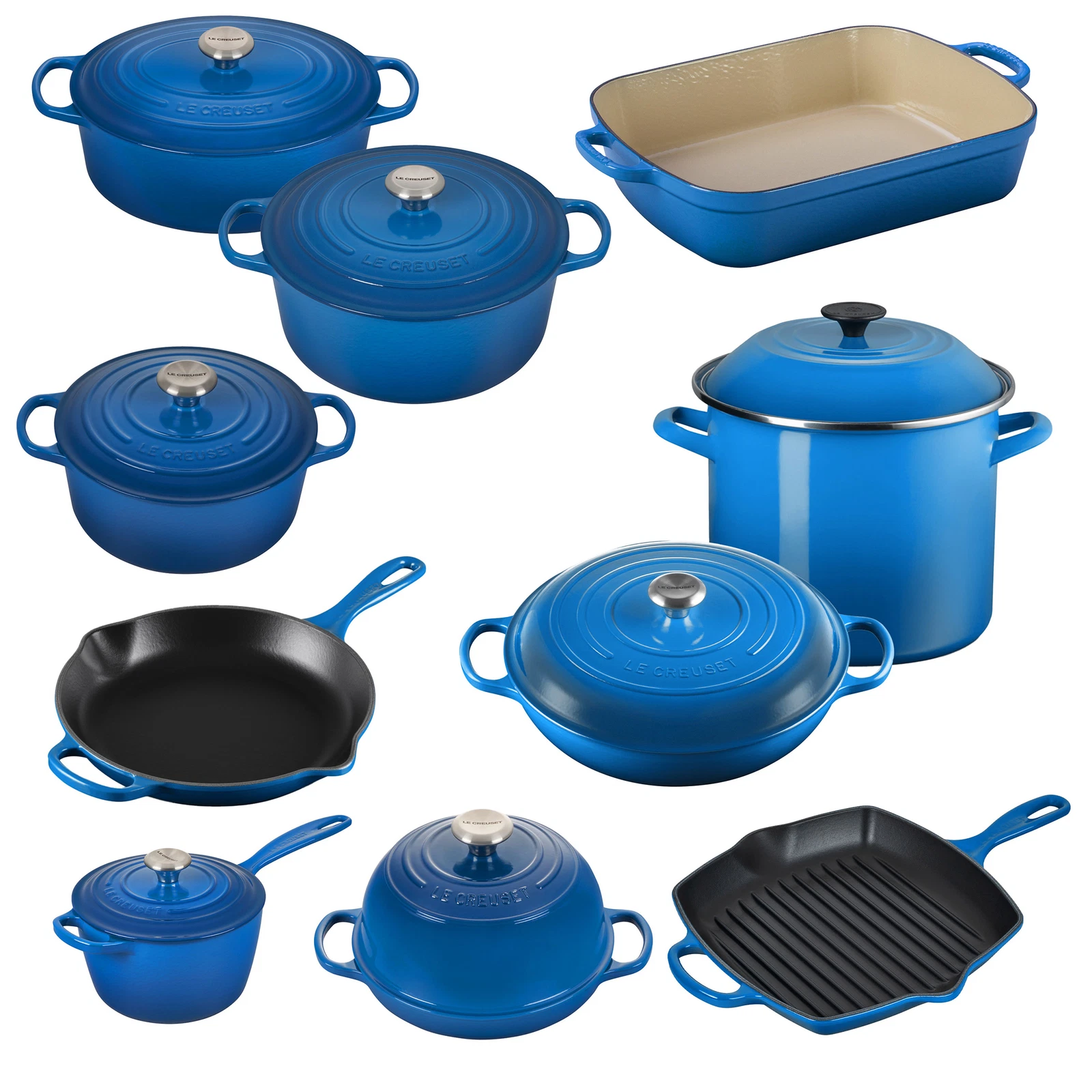 Le Creuset 166-piece Ultimate Cookware Set