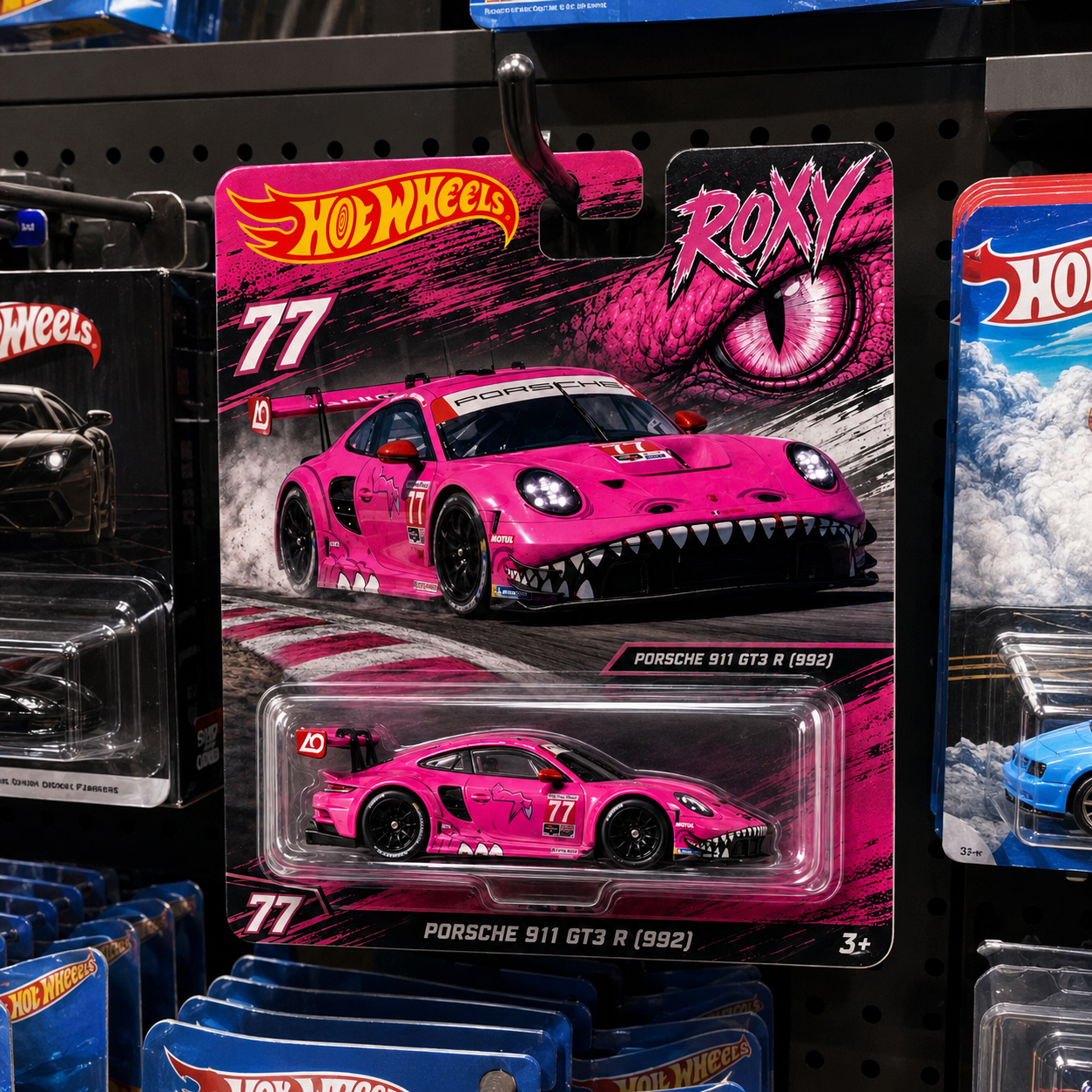 Pink Night Racer Model Car