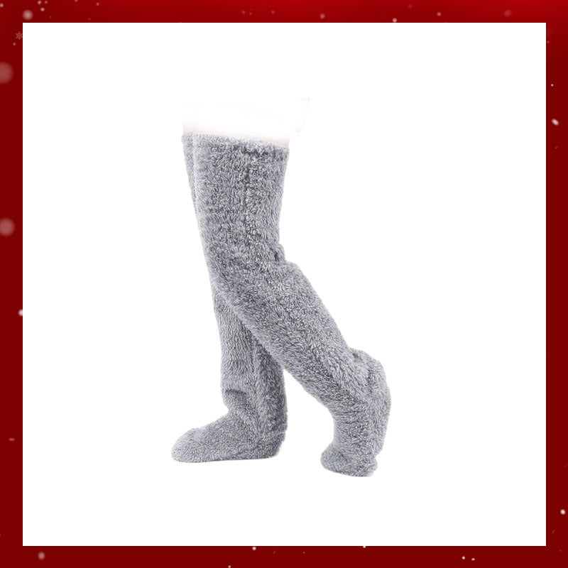 Goose Down Knee Socks For Christmas