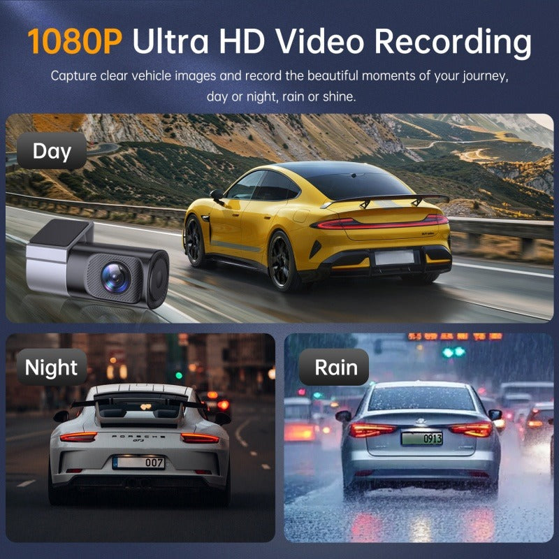 ⏳Limited-time 50% off📷1080P HD Dash Cam with Wi-Fi & Night Vision