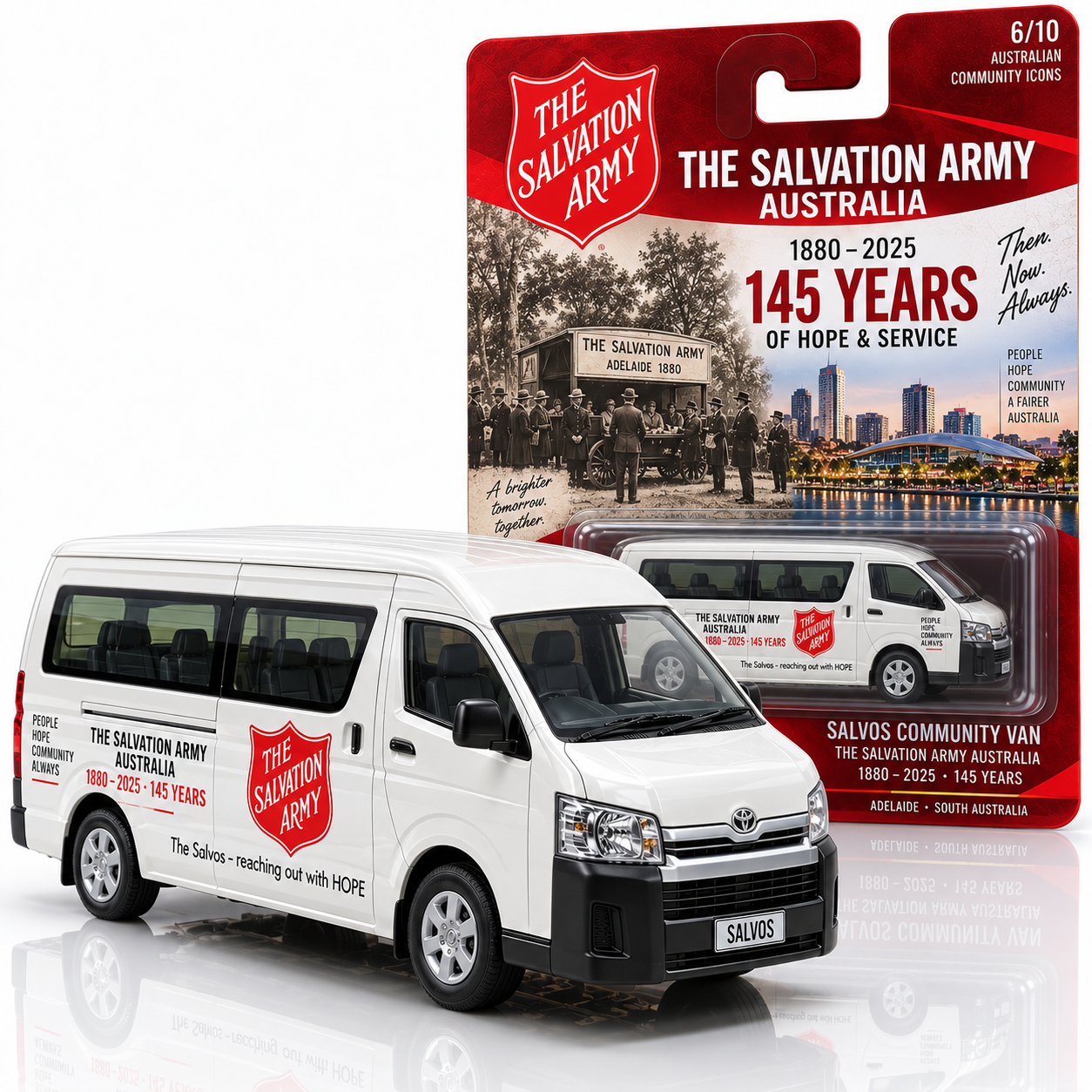 Salvation Army Australia 145th Anniversary Service Van Edition