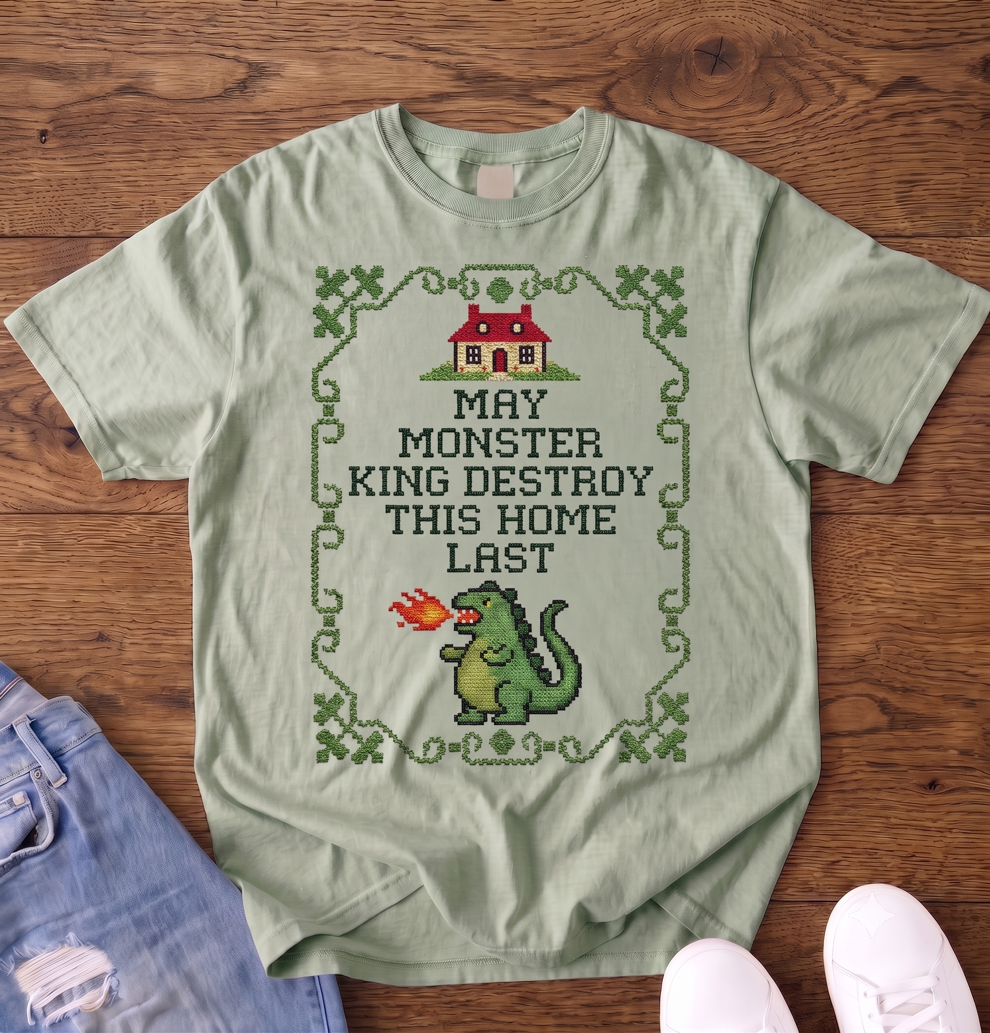 May Monster King Destroy This Home Last T-Shirt