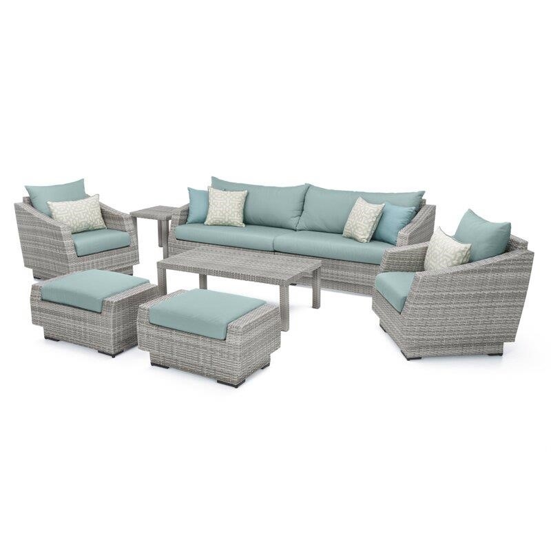 Castelli 7 - Person Seating Group with Cushions