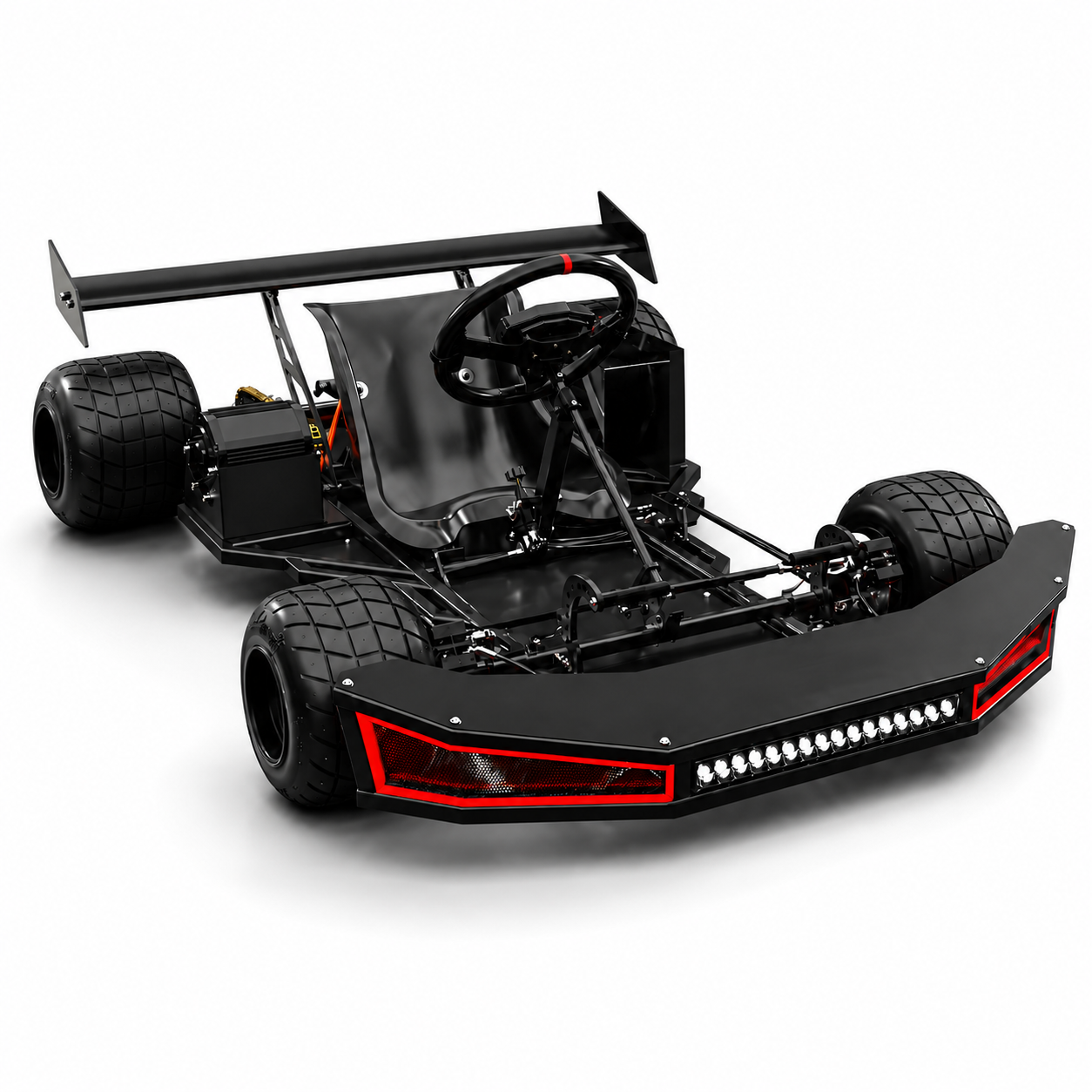 🏁 72V Adult Electric Racing Go Kart – 90 MPH Road-Ready Performance Kart 🔥