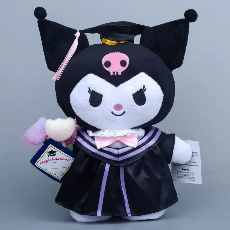 Sanrio Graduation Plushies Toy (14inch &10inch& 4inch)