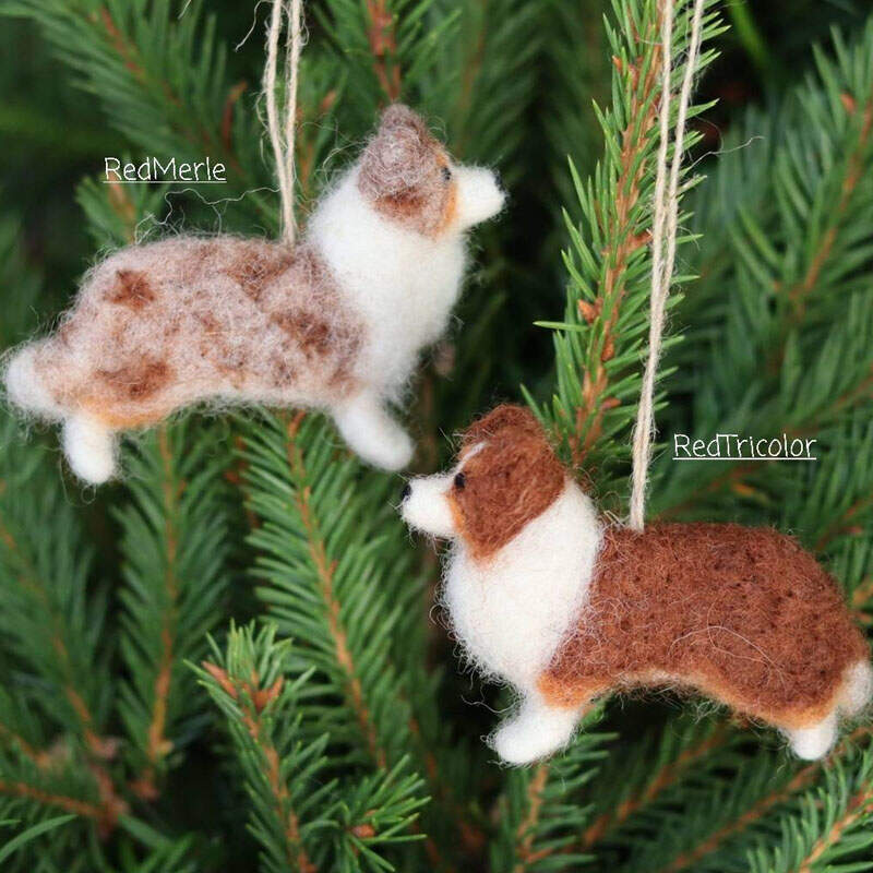 Needle Felt Dogs