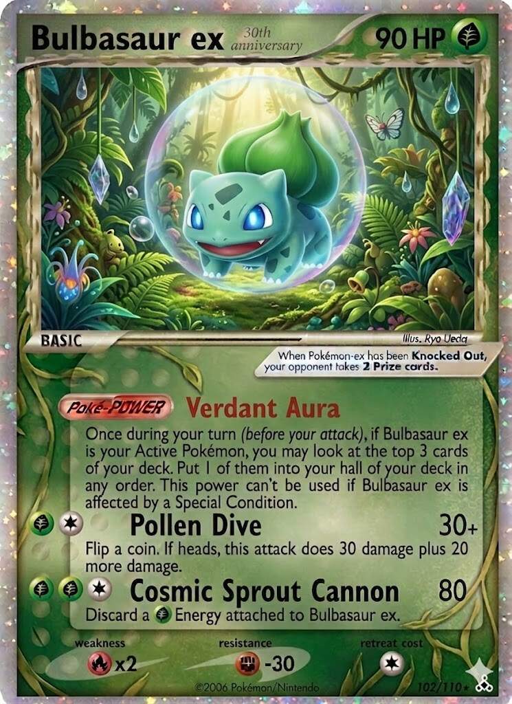 30th Anniversary TCG Cards